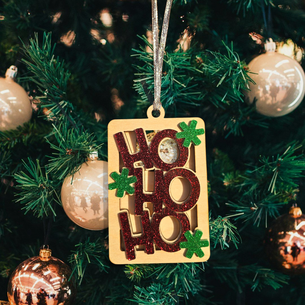 Ho Ho Ho Gift Card Holder Ornament