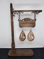 Large Vine Dangle Earring