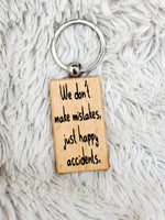 Happy Accidents Keychain