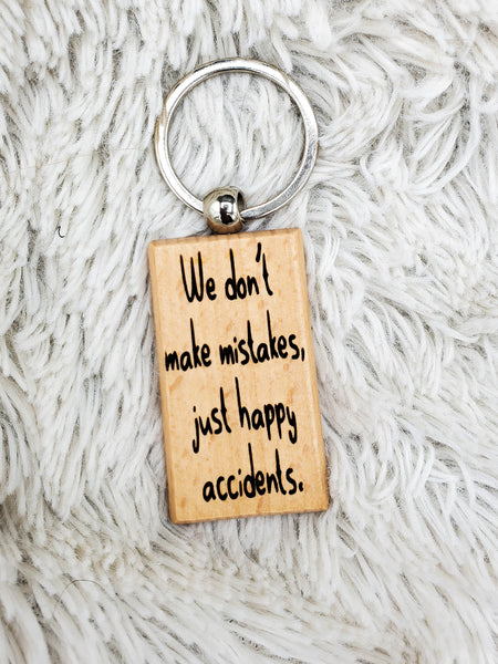 Happy Accidents Keychain
