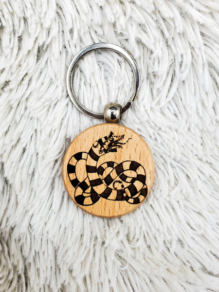 Sandworm Keychain