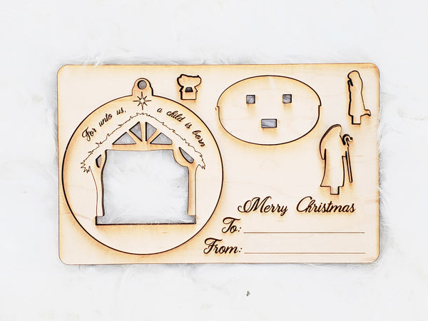 Keepsake Christmas Card with Ornament