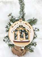 Keepsake Christmas Card with Ornament