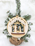 Keepsake Christmas Card with Ornament
