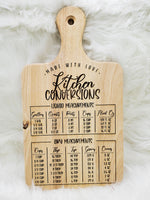 Kitchen Conversion Chart