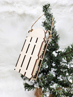 Sled Gift Card Holder