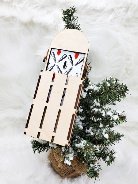 Sled Gift Card Holder