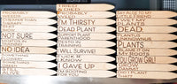 Funny Plant Markers