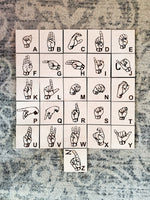 Individual Sign Language Square