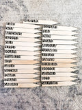 Veggie Garden Markers