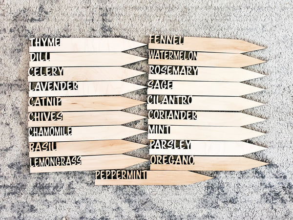 Veggie Garden Markers