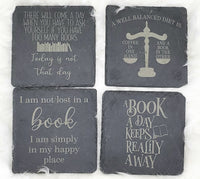 Book Nerd Coasters