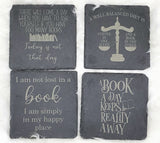 Book Nerd Coasters