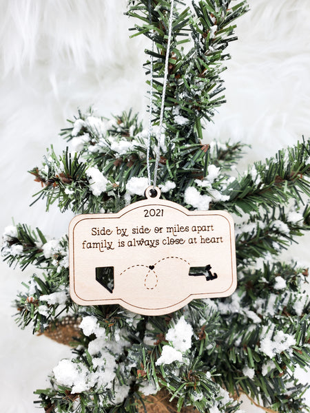 Family is always close at heart ornament