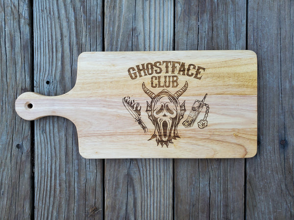 Ghostface Club Cutting Board