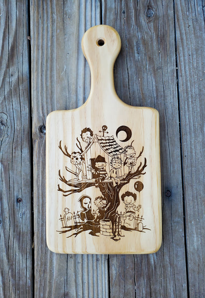 Cute Horror Cutting Board