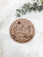 Take Me To The Mountains Sticker