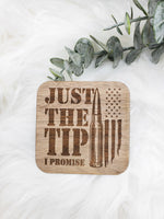 Just the tip Sticker