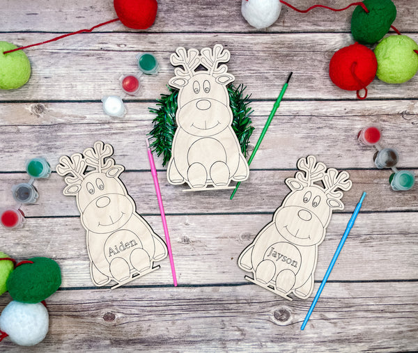 DIY Paint Your Own Reindeer Kit